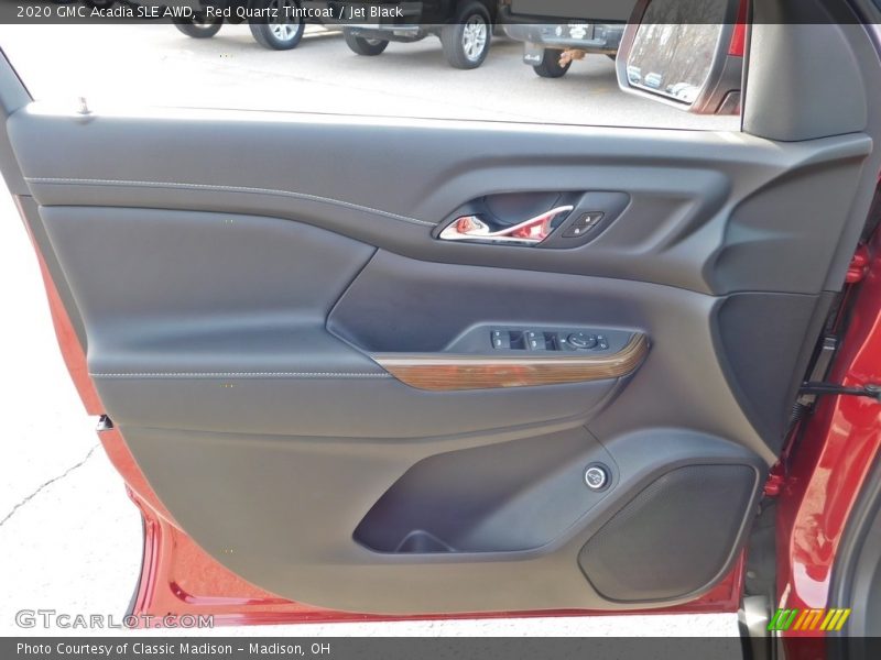 Red Quartz Tintcoat / Jet Black 2020 GMC Acadia SLE AWD