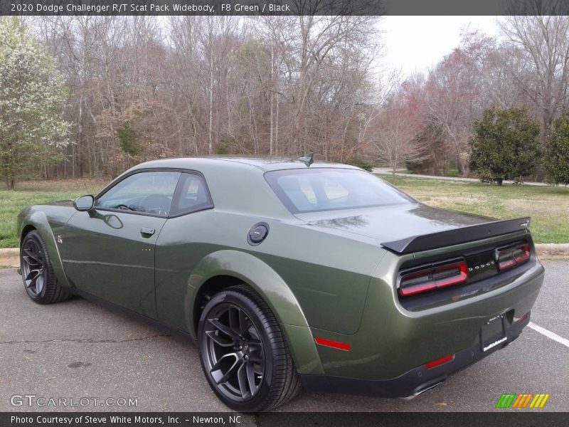 F8 Green / Black 2020 Dodge Challenger R/T Scat Pack Widebody