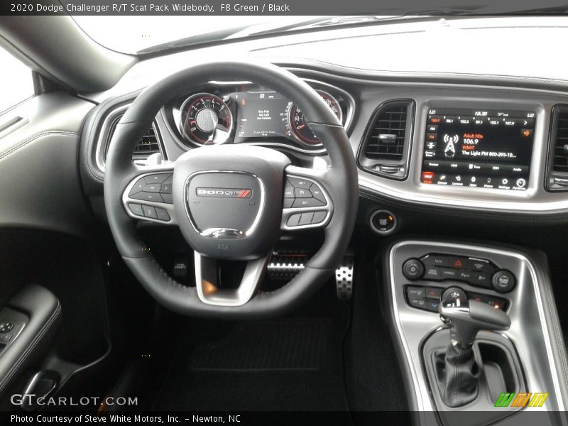 Dashboard of 2020 Challenger R/T Scat Pack Widebody