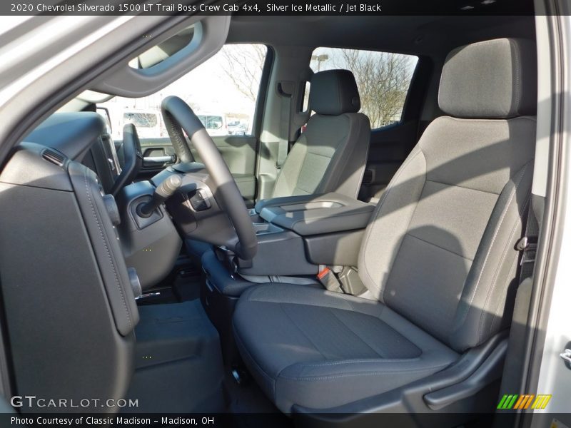 Silver Ice Metallic / Jet Black 2020 Chevrolet Silverado 1500 LT Trail Boss Crew Cab 4x4
