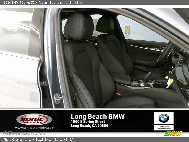 Bluestone Metallic / Black 2020 BMW 5 Series 530i Sedan