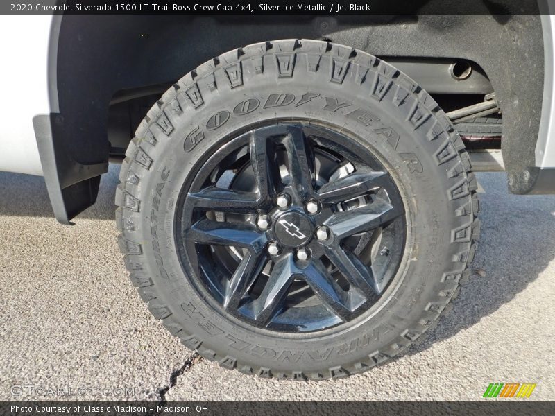 Silver Ice Metallic / Jet Black 2020 Chevrolet Silverado 1500 LT Trail Boss Crew Cab 4x4