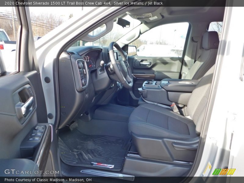 Silver Ice Metallic / Jet Black 2020 Chevrolet Silverado 1500 LT Trail Boss Crew Cab 4x4