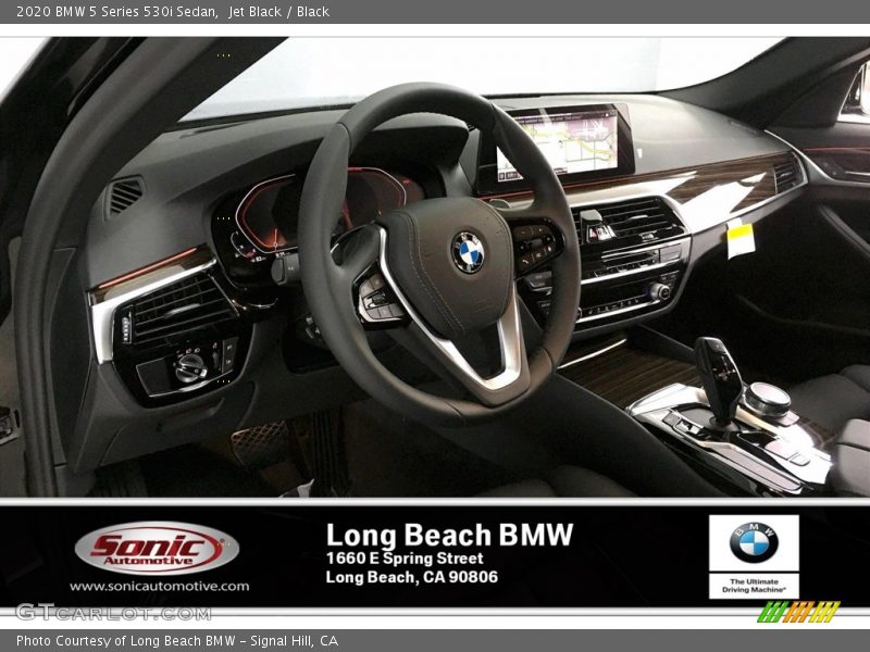 Jet Black / Black 2020 BMW 5 Series 530i Sedan