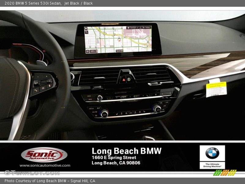 Jet Black / Black 2020 BMW 5 Series 530i Sedan