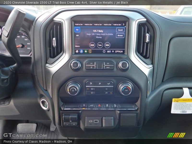Silver Ice Metallic / Jet Black 2020 Chevrolet Silverado 1500 LT Trail Boss Crew Cab 4x4