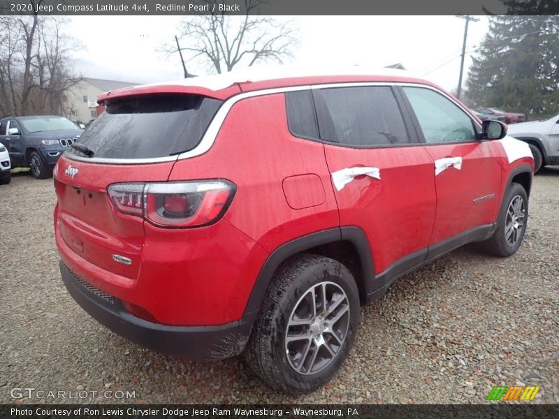 Redline Pearl / Black 2020 Jeep Compass Latitude 4x4