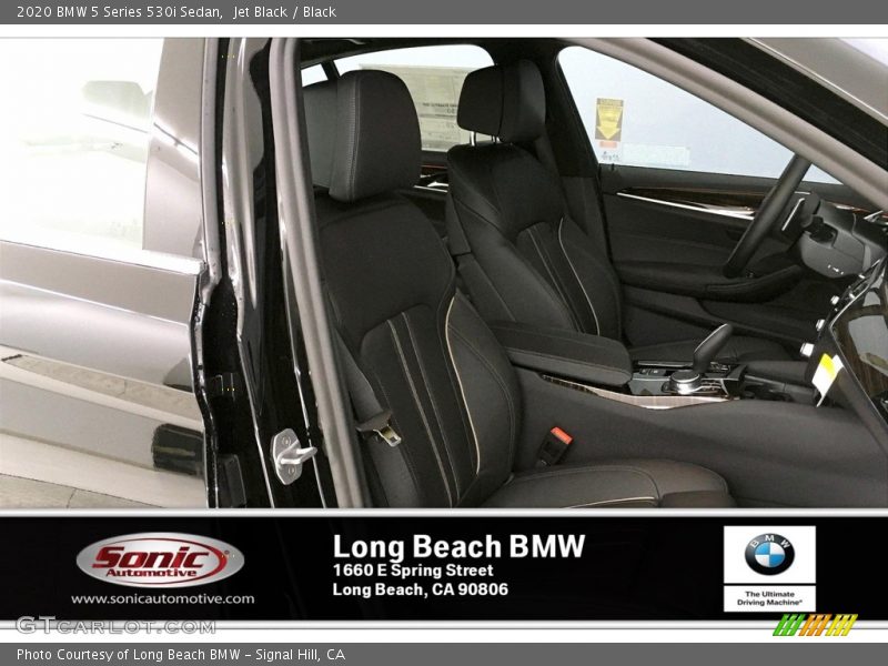Jet Black / Black 2020 BMW 5 Series 530i Sedan