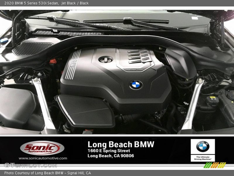 Jet Black / Black 2020 BMW 5 Series 530i Sedan