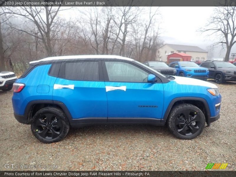Laser Blue Pearl / Black 2020 Jeep Compass Altitude 4x4