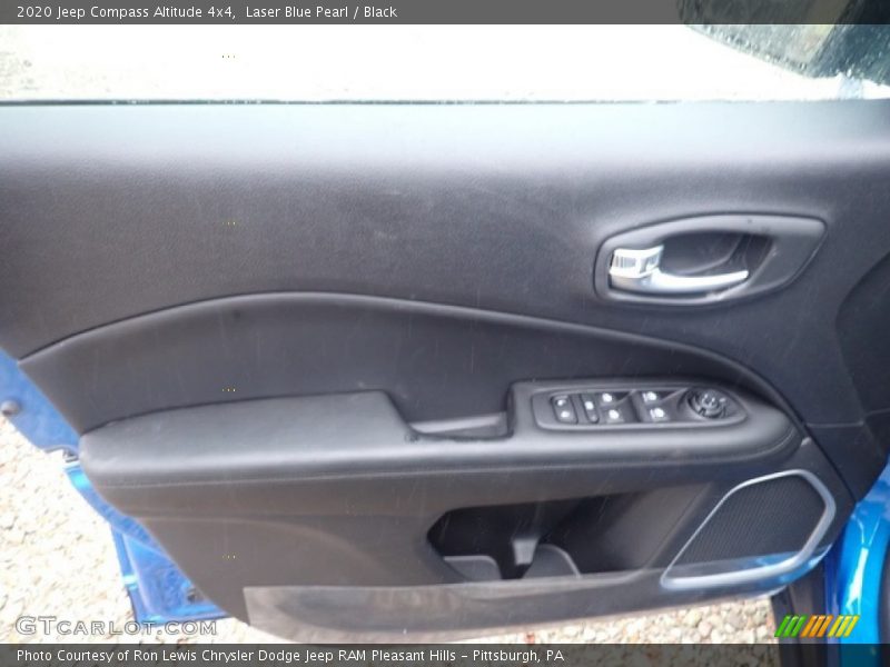Laser Blue Pearl / Black 2020 Jeep Compass Altitude 4x4