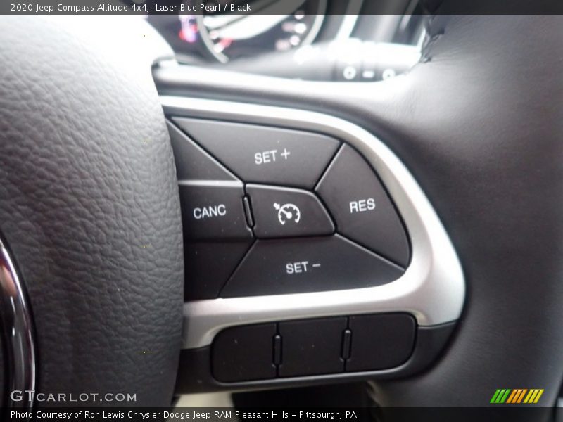 Laser Blue Pearl / Black 2020 Jeep Compass Altitude 4x4