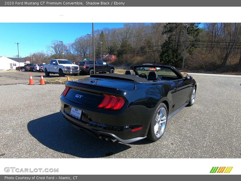 Shadow Black / Ebony 2020 Ford Mustang GT Premium Convertible
