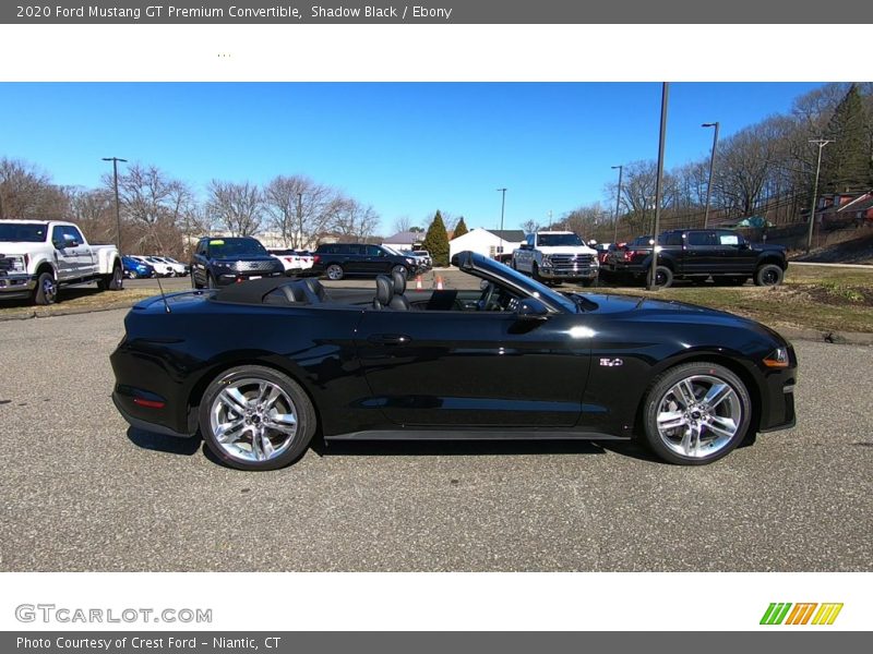 Shadow Black / Ebony 2020 Ford Mustang GT Premium Convertible