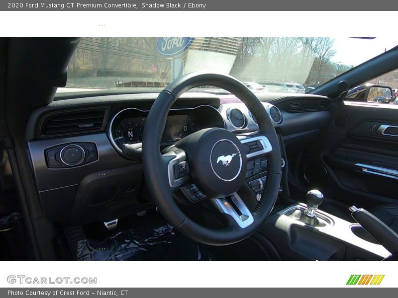 Shadow Black / Ebony 2020 Ford Mustang GT Premium Convertible