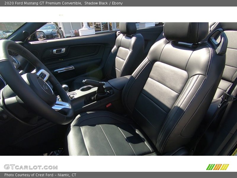 Shadow Black / Ebony 2020 Ford Mustang GT Premium Convertible