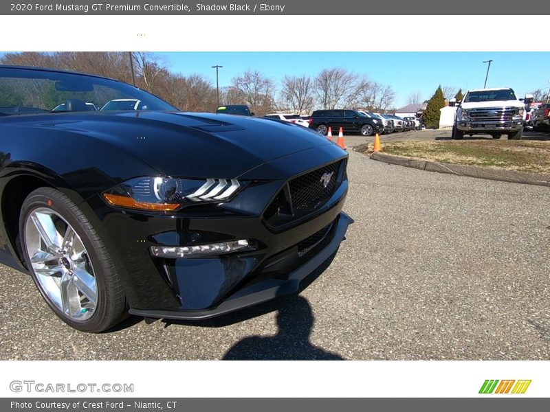 Shadow Black / Ebony 2020 Ford Mustang GT Premium Convertible