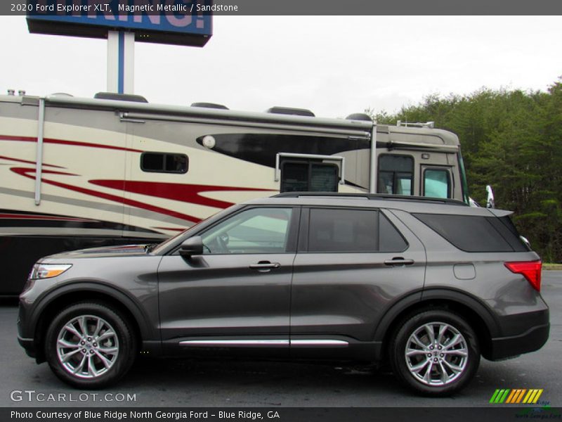 Magnetic Metallic / Sandstone 2020 Ford Explorer XLT