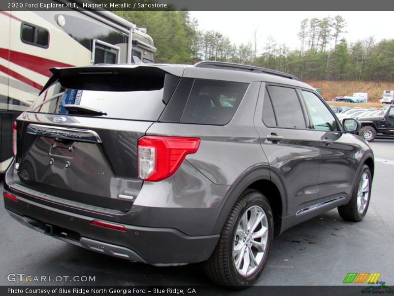 Magnetic Metallic / Sandstone 2020 Ford Explorer XLT
