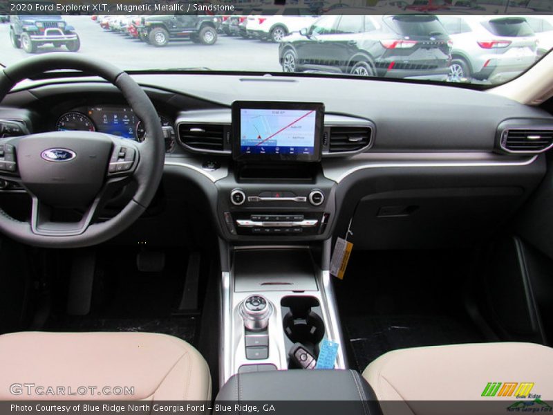 Magnetic Metallic / Sandstone 2020 Ford Explorer XLT