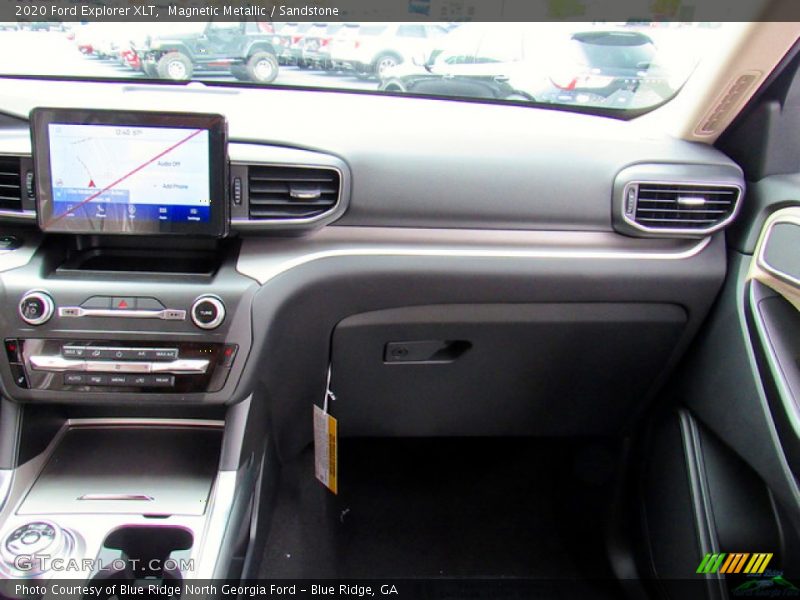 Magnetic Metallic / Sandstone 2020 Ford Explorer XLT