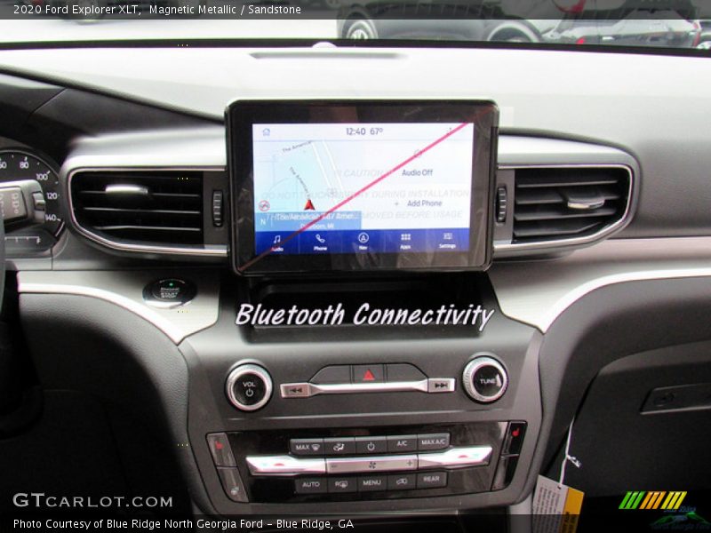 Magnetic Metallic / Sandstone 2020 Ford Explorer XLT