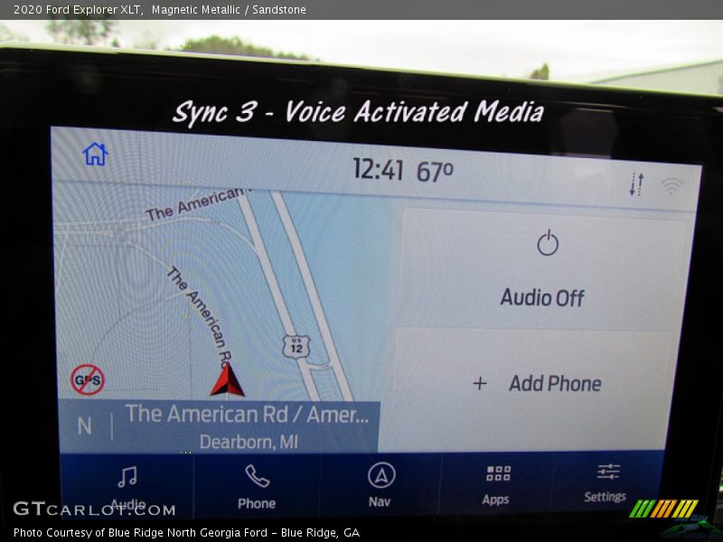 Magnetic Metallic / Sandstone 2020 Ford Explorer XLT