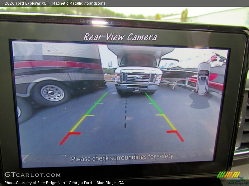 Magnetic Metallic / Sandstone 2020 Ford Explorer XLT