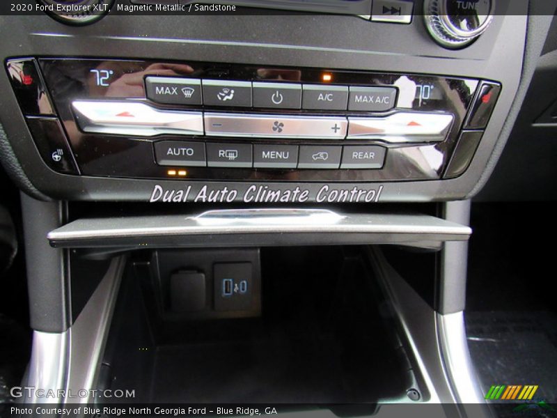 Magnetic Metallic / Sandstone 2020 Ford Explorer XLT