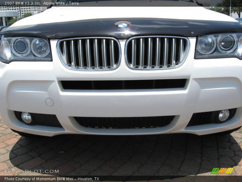 Alpine White / Terra 2007 BMW X3 3.0si