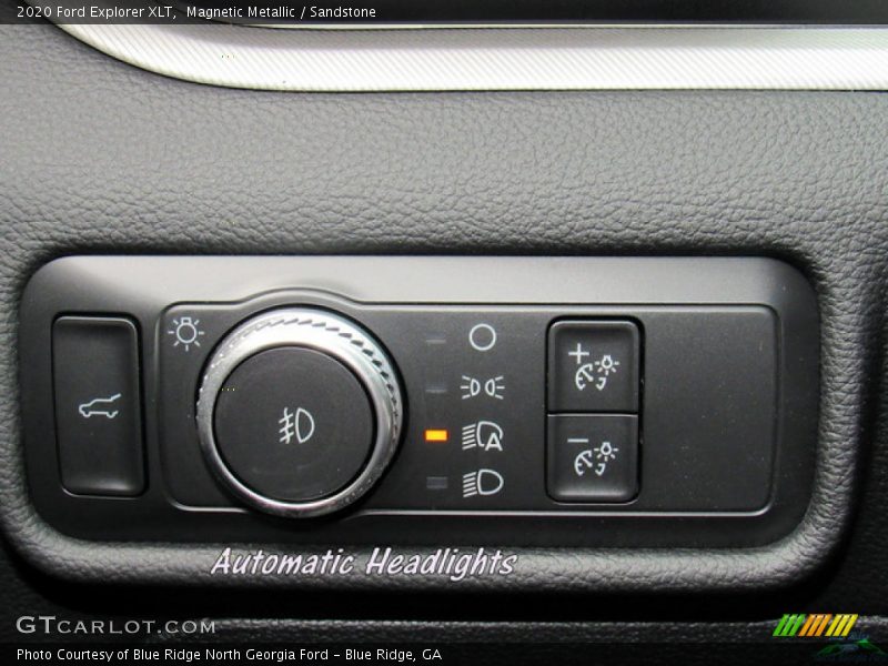 Magnetic Metallic / Sandstone 2020 Ford Explorer XLT
