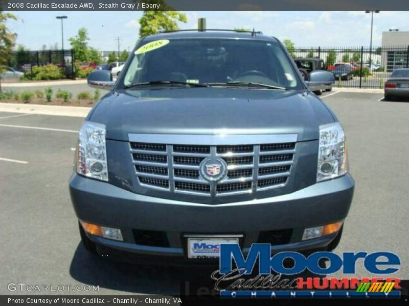 Stealth Gray / Ebony 2008 Cadillac Escalade AWD