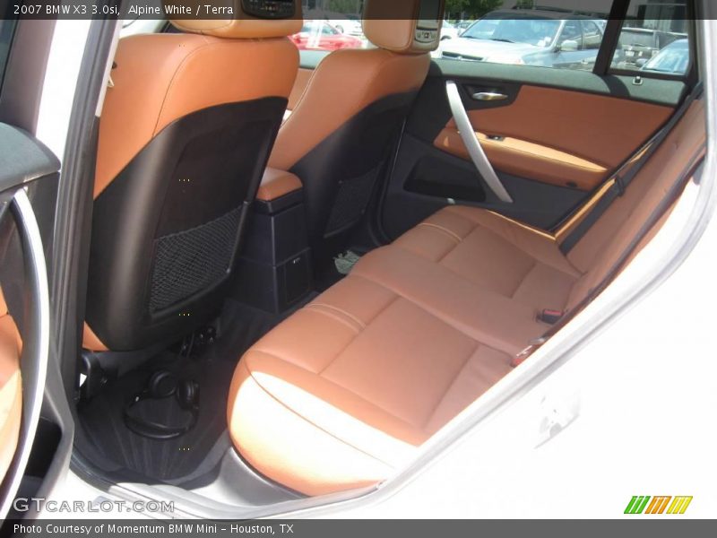 Alpine White / Terra 2007 BMW X3 3.0si