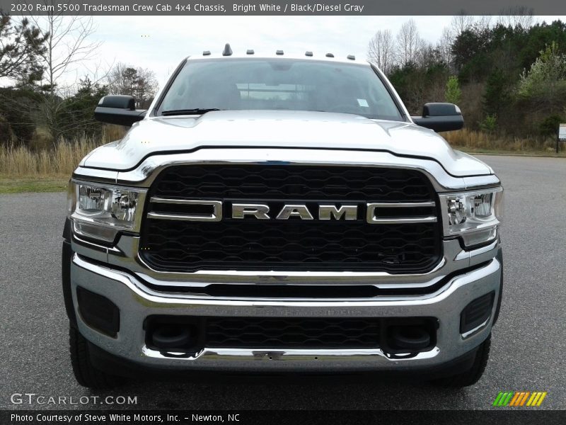 Bright White / Black/Diesel Gray 2020 Ram 5500 Tradesman Crew Cab 4x4 Chassis