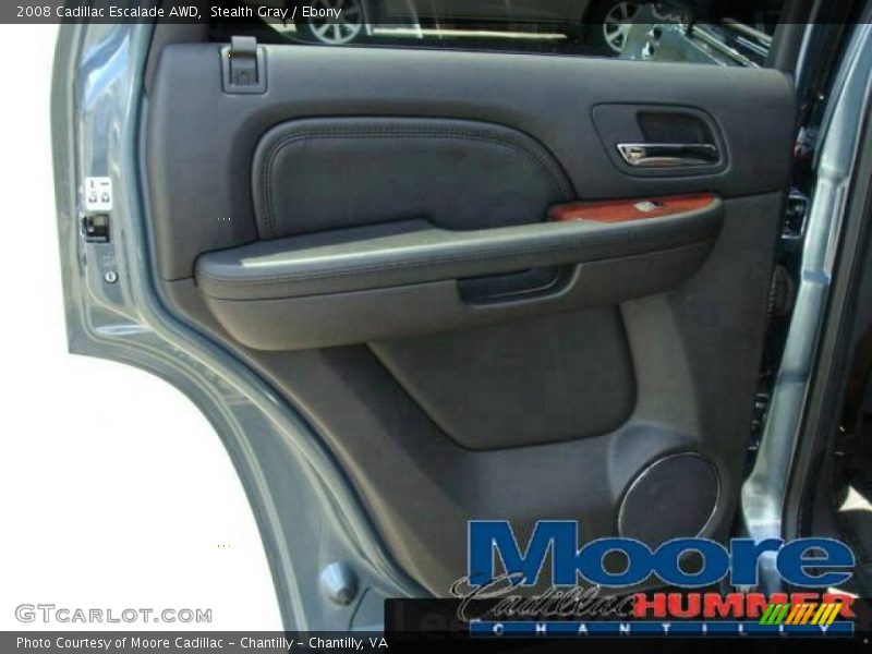 Stealth Gray / Ebony 2008 Cadillac Escalade AWD