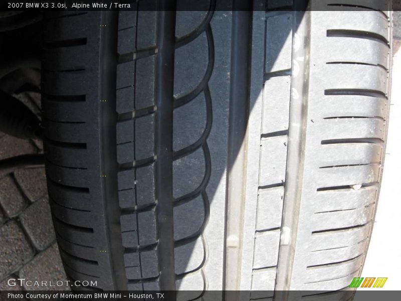 Alpine White / Terra 2007 BMW X3 3.0si