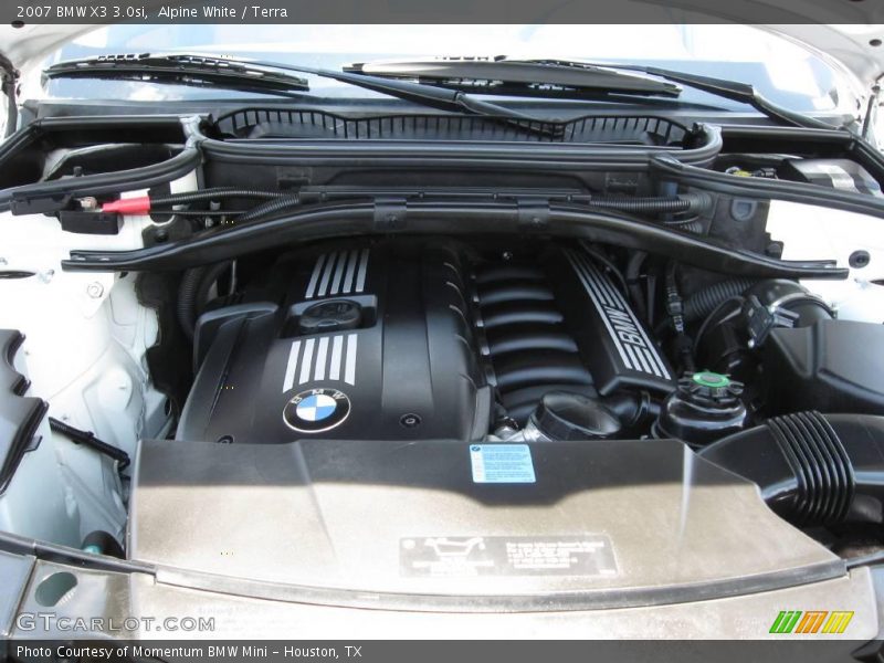 Alpine White / Terra 2007 BMW X3 3.0si