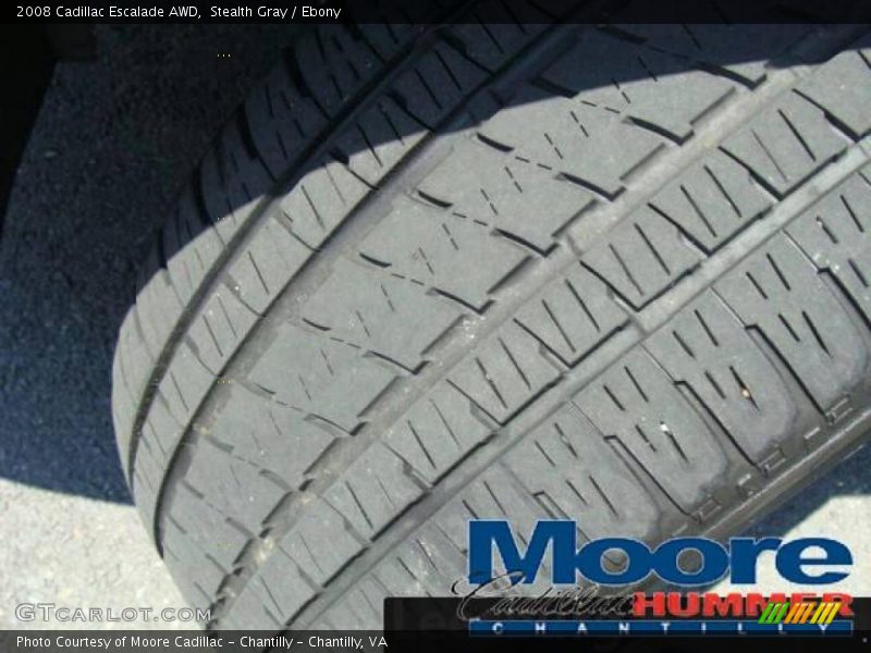 Stealth Gray / Ebony 2008 Cadillac Escalade AWD