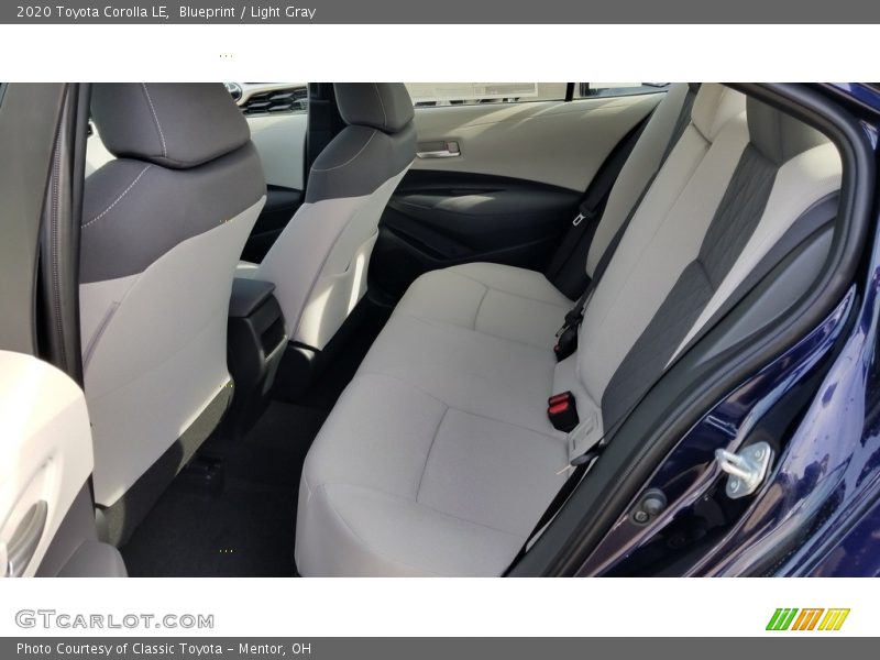 Blueprint / Light Gray 2020 Toyota Corolla LE