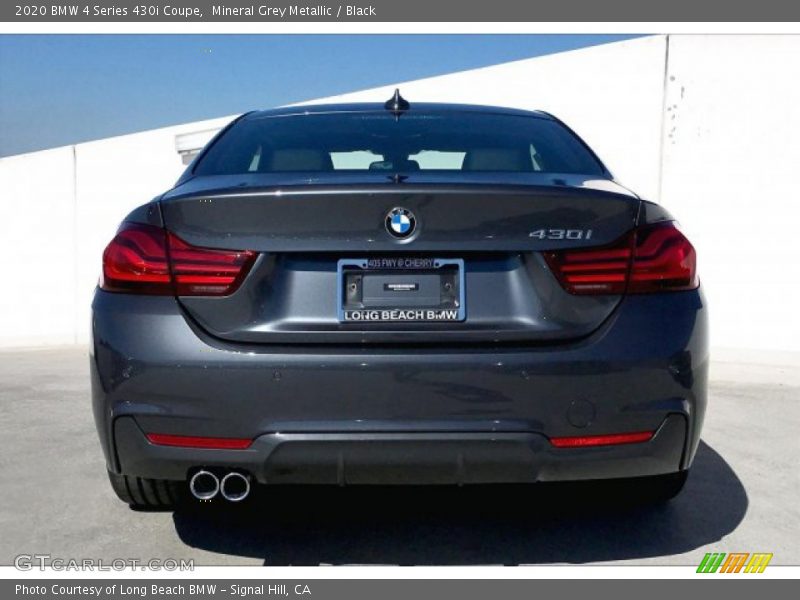 Mineral Grey Metallic / Black 2020 BMW 4 Series 430i Coupe