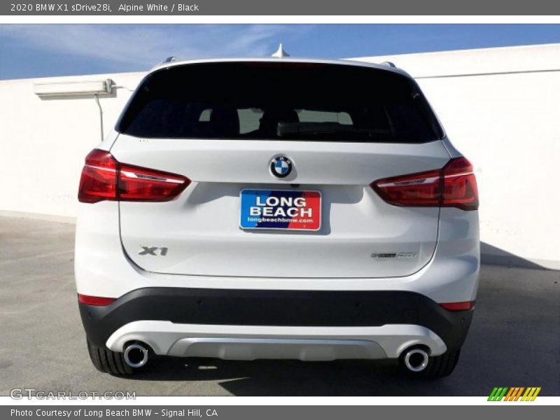 Alpine White / Black 2020 BMW X1 sDrive28i