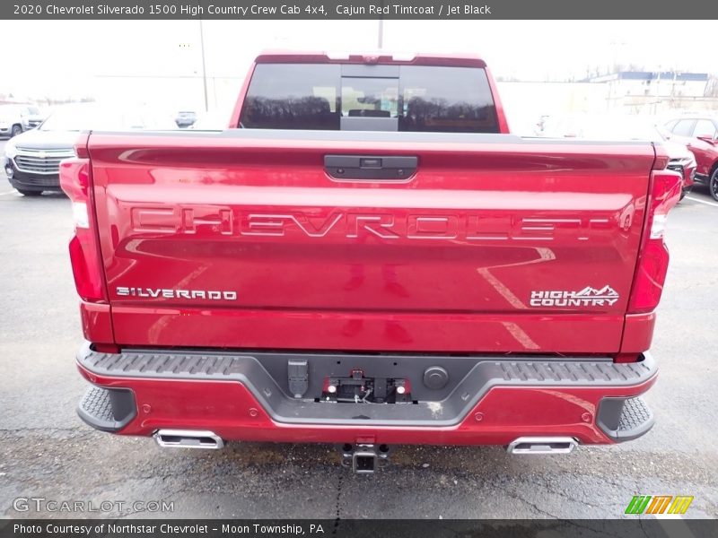 Cajun Red Tintcoat / Jet Black 2020 Chevrolet Silverado 1500 High Country Crew Cab 4x4