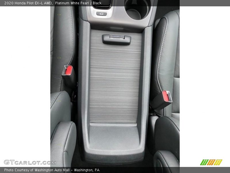 Platinum White Pearl / Black 2020 Honda Pilot EX-L AWD