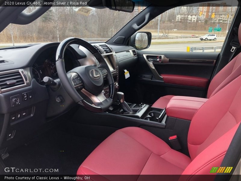 Atomic Silver / Rioja Red 2020 Lexus GX 460
