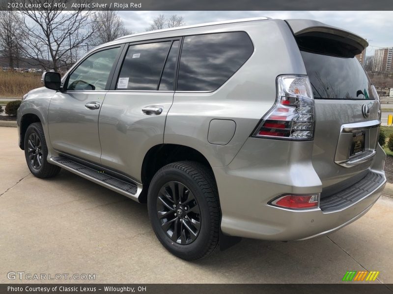 Atomic Silver / Rioja Red 2020 Lexus GX 460