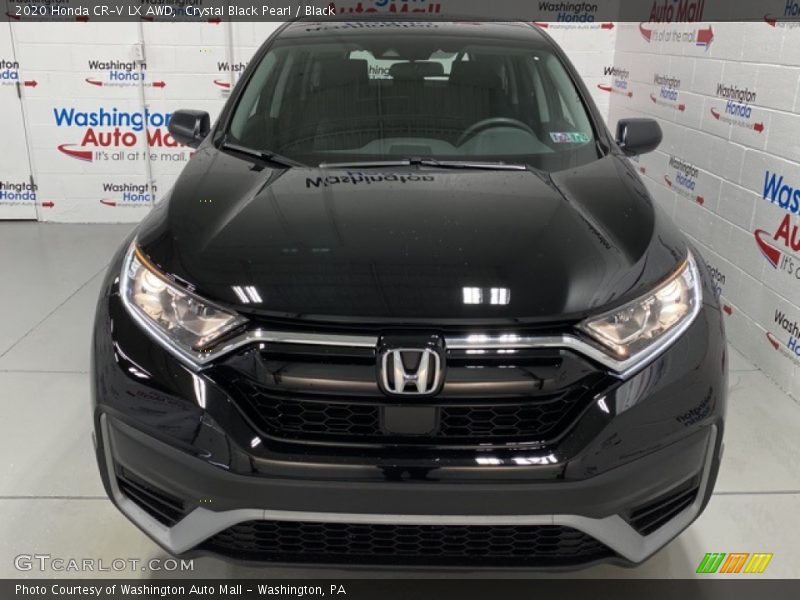 Crystal Black Pearl / Black 2020 Honda CR-V LX AWD