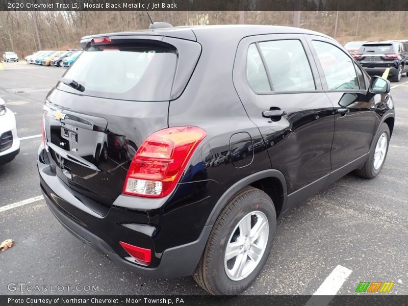 Mosaic Black Metallic / Jet Black 2020 Chevrolet Trax LS