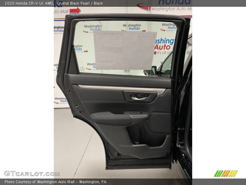 Crystal Black Pearl / Black 2020 Honda CR-V LX AWD