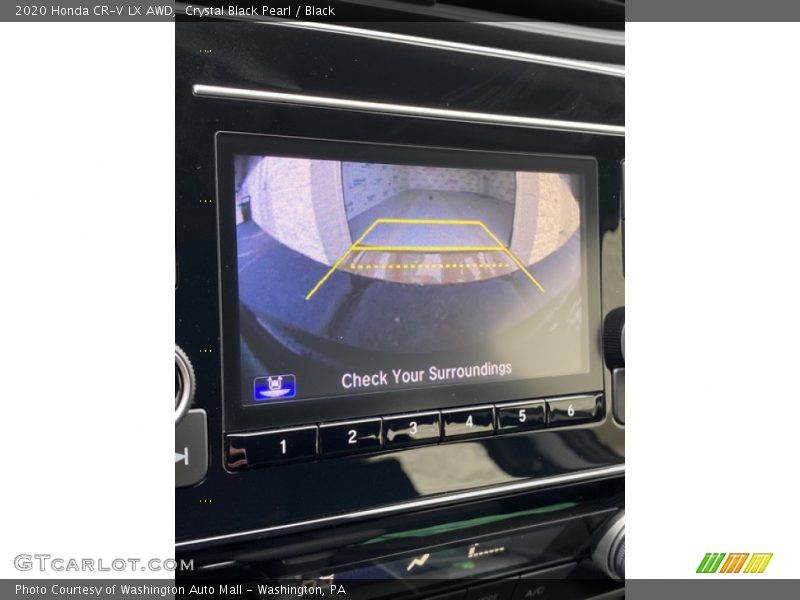 Crystal Black Pearl / Black 2020 Honda CR-V LX AWD