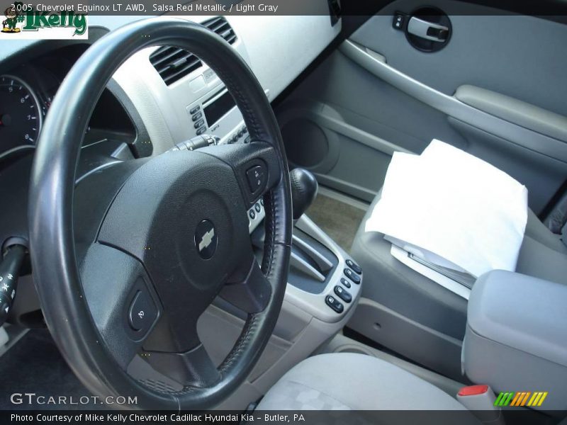Salsa Red Metallic / Light Gray 2005 Chevrolet Equinox LT AWD